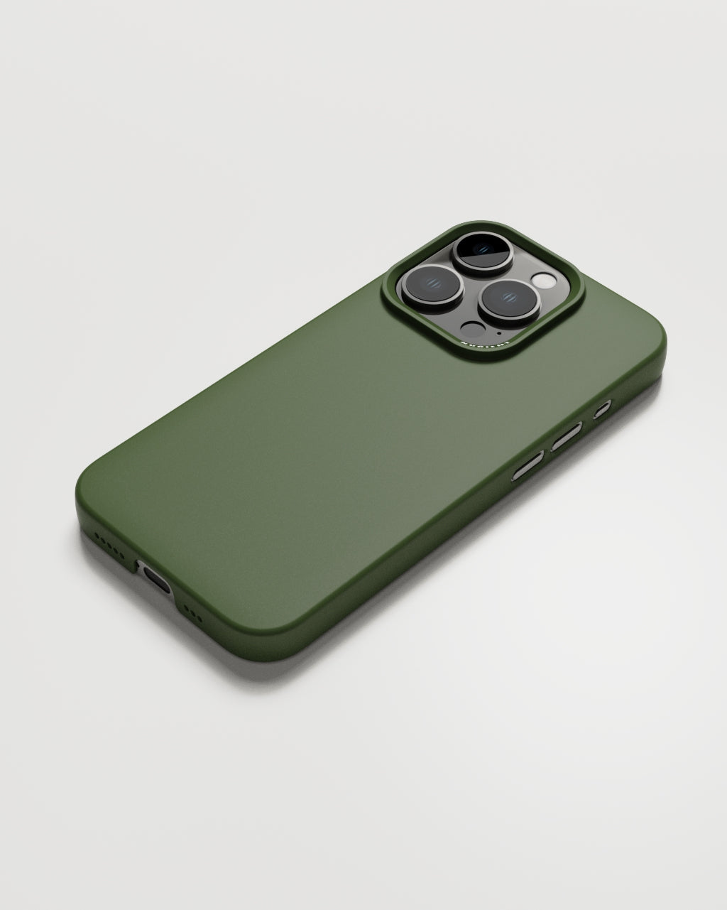 Thin Case - iPhone 15 Pro - Ink Black & Pine Green