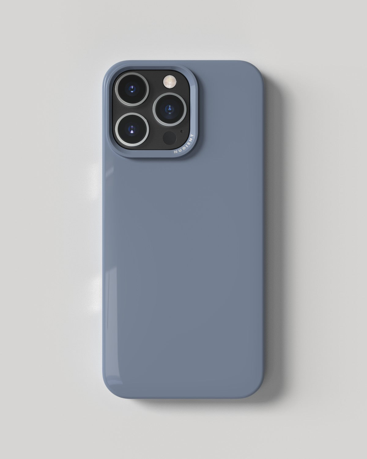 Thin Case MagSafe - Sky Blue Glossy - iPhone 16 Pro Max – NUDIENT