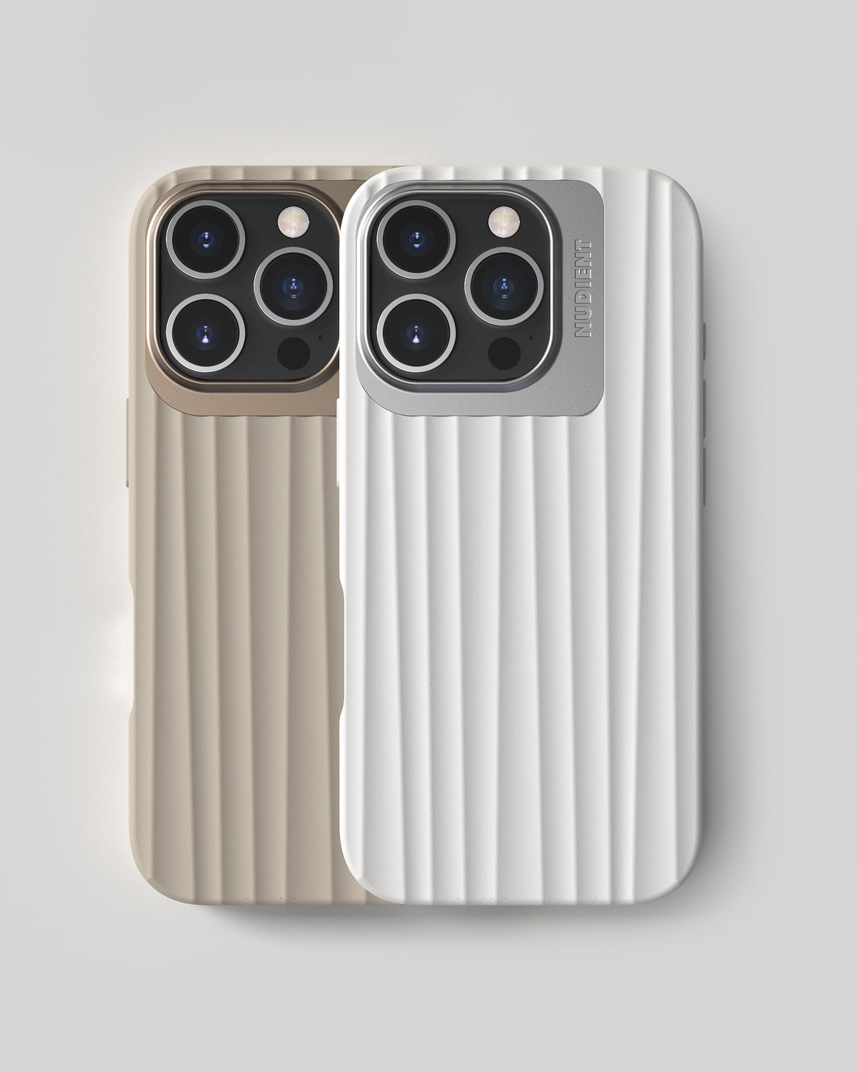 Bold Case - iPhone 16 Pro - Linen Beige & Chalk White